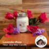 16oz. Lavender-Rose Soy wax Candle