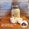 16oz Candle with Wax Melt Gift Package