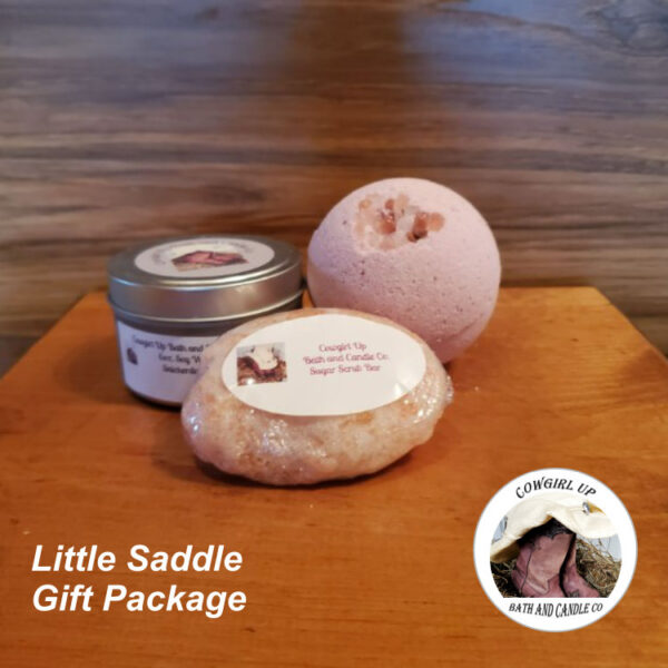 Cowgirl Up Little Saddle Gift Package